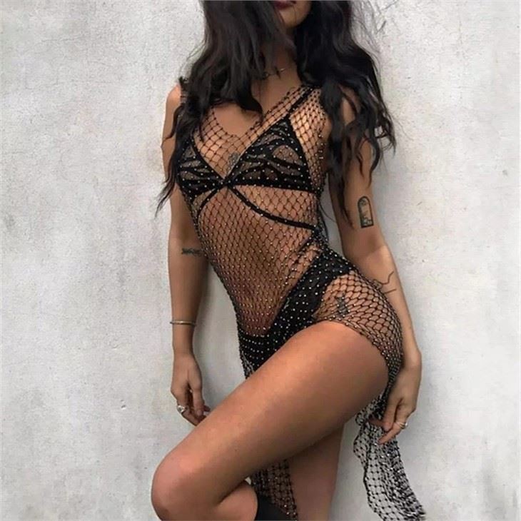 Crystal Mesh Fabric